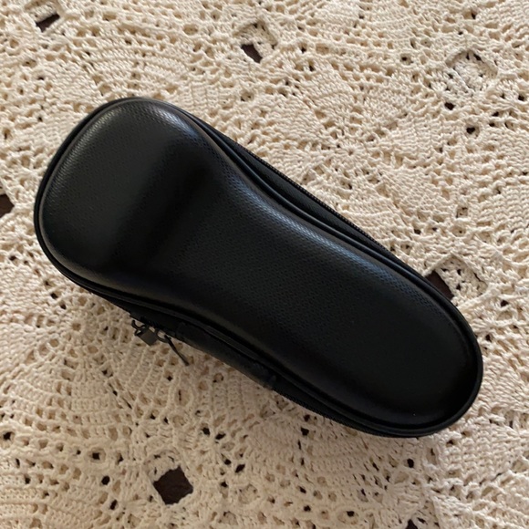 Cordless Electric razor hard shell travel case Storage carrying case black - Picture 1 of 9